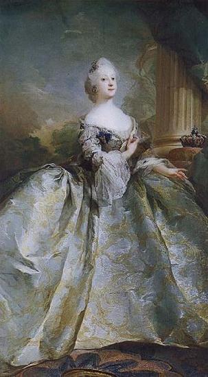 Carl Gustaf Pilo Queen of Denmark oil painting image